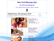 Tablet Screenshot of newyorkmassagespa.com